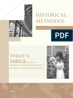 Philippine Culture - Historical Methodology