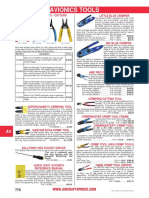 Avionics Tools: CM WP ME HA AP LG EP CS IN EL AV TO PS BV