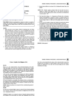 Criminal Procedure Part Viii-Ix Case Digests Viii. Rule 115 (Rights of Accused)