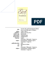 God, The Gift, and Postmodernism (Indiana Series in The Philosophy of Religion) by John D. Caputo, Michael J. Scanlon