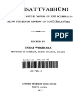 Bodhisattvabhumi.a Statement of Whole Course of The Bodhisattva - Being Fifteenth Section of Yogacarabhumi - Unrai Wogihara.1971