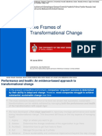 McKinsey & Company - 5 Frames of Transformational Change - 2014