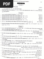 Mathematics 2nd Chapter 4 Exercises