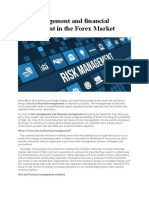 Risk Management and Financial Management in The Forex Market