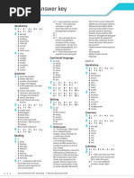 Answer Key: Unit 1