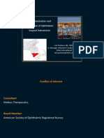 Decontamination and Sterilization of Ophthalmic Surgical Instruments