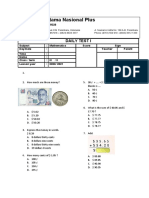 SD Witama Nasional Plus: Daily Test I