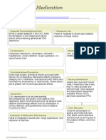 Medication: Expected Pharmacological Action Therapeutic Use