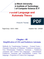 Chapter 05 - Pushdown Automata