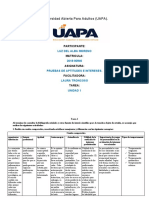 Tarea 1 de Prueba de Actitudes