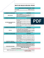 FORMATO DE SELECCIÓN, EVALUACIÓN Y RE-EVALUACIÓN Holcim