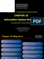 Information System Development: BTECH1101 - Fundamental of Computer Systems