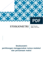 Pertemuan 3 - Stoikiometri