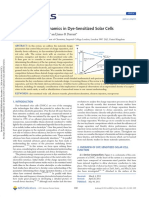 Dye Sensitized Solar Cell