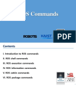 ROS Commands: Textbook P. 90 127