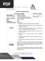 Informe de Actividades