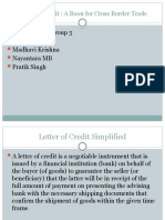 Letter of Credit