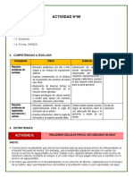 5° Grado - Actividad N°08 - Dia 24 de Marzo