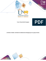 Actividad 4-Diseñar Actividades de Estimulación Del Lenguaje para Un Grupo de Niños.