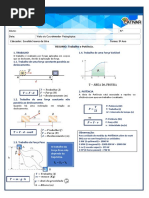 Resumo - Trabalho e Potência - Revisão