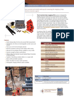 Crosshole Sonic Logging : ASTM D6760 - ACI 228.2R