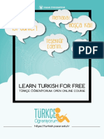 Learn Turkish 4 Free