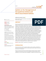 Lau, 2019 - Update On The Management of Occupational Asthma and Work-Exacerbated Asthma