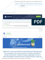 Tutorials - Qbittorrent - Download Torrent Anonymously With A VPN Connection - Team OS - Your Only Destination To Custom OS !!