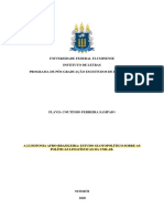 SAMPAIO - A Lusofonia Afro Brasileira - Referencial Teórico Importante Ideologia Linguistica