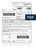 AQP - Lim: Pase de Abordar