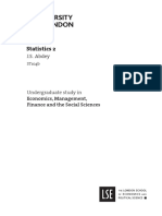 st104b Statistics 2 Revision Guide