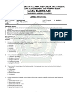 Soal Biologi Refisi Um 12