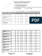 New Attendance Sheet Tesda - Dumptruck