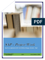 SAP - Project Work