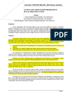 Amine Contamination and Associated Problems in The Gas Treating Units