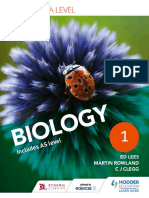 Ed Lees - Edexcel A Level Biology Studentbook 1 (2015, Hodder Education)