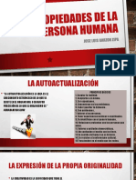 Propiedades de La Persona Humana