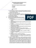 Examen Final Del Curso de Control Interno