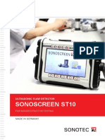 Sonoscreen St10: Ultrasonic Flaw Detector