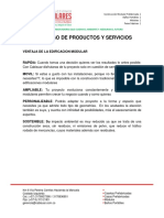 Catalogo de Productos y Servicios 2021