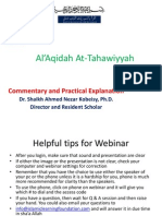 Al'Aqidah at Tahawiyyah: Commentary and Practical Explanation