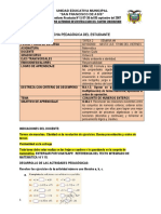 FICHA PEDAGÓGICA 8vo Matematica.