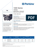 1000 Series: Diesel Engine - Electropak Belt-Driven Coolant Pump