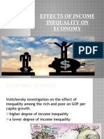 Effects of Income Inequality On Economy