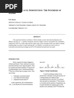 Nucleophilic Acyl Substitution: The Synthesis of Esters