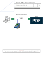 TP0 - Liaison RS232 - Prise en Main