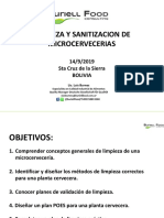 Limpieza y Sanitizacion