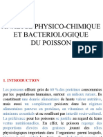 Poisson - Contrôle de Qualité Physicochimique