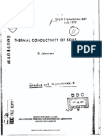 Thermal Conductivity of Soils