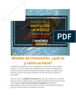 Modelo de Innovación